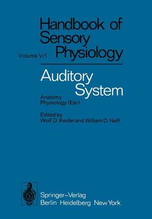 Ades, H: Auditory System