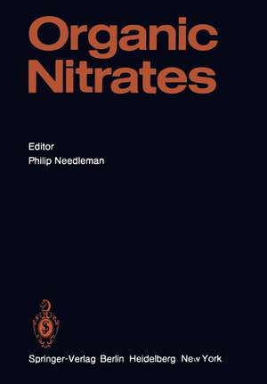 Organic Nitrates de P. Needleman