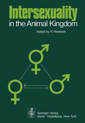 Intersexuality in the Animal Kingdom de R. Reinboth