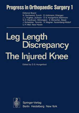 Leg Length Discrepancy The Injured Knee de D. S. Hungerford