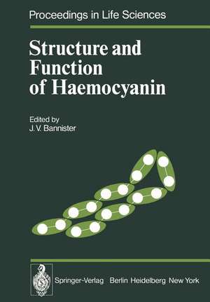 Structure and Function of Haemocyanin de J. V. Bannister