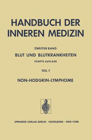 Blut und Blutkrankheiten: Fünfte Völlig Neu Bearbeitete und Erweiterte Auflage de H. Begemann