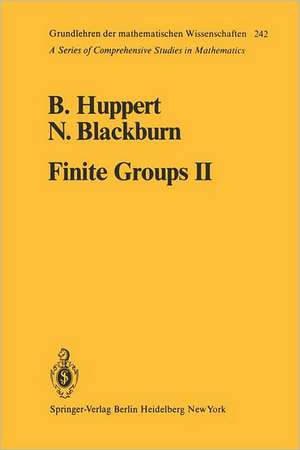 Finite Groups II de B. Huppert