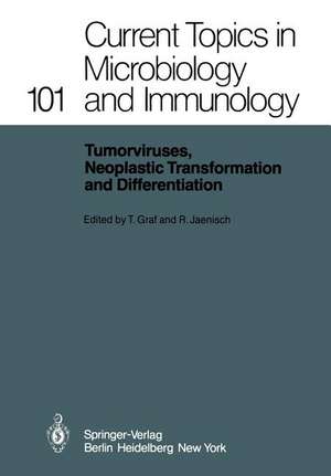 Tumorviruses, Neoplastic Transformation and Differentiation de T. Graf