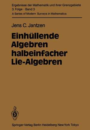 Einhüllende Algebren halbeinfacher Lie-Algebren de J. C. Jantzen