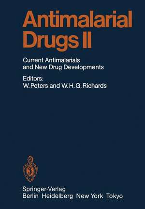 Antimalarial Drug II: Current Antimalarial and New Drug Developments de R. Baurain