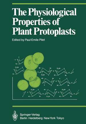 The Physiological Properties of Plant Protoplasts de Paul-Emile Pilet