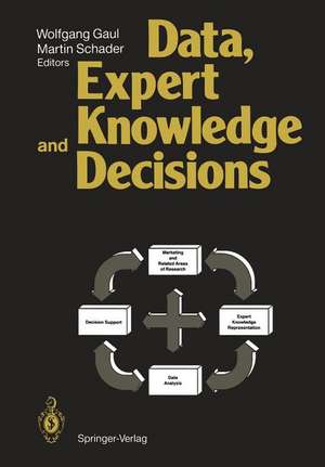 Data, Expert Knowledge and Decisions: An Interdisciplinary Approach with Emphasis on Marketing Applications de Wolfgang A. Gaul