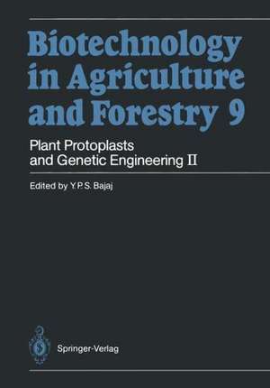 Plant Protoplasts and Genetic Engineering II de Y. P. S. Bajaj