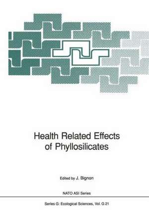 Health Related Effects of Phyllosilicates de Jean Bignon