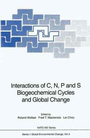 Interactions of C, N, P and S Biogeochemical Cycles and Global Change de Roland Wollast