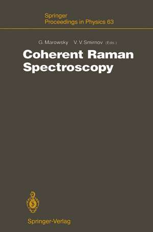 Coherent Raman Spectroscopy: Recent Advances de Gerd Marowsky