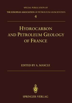 Hydrocarbon and Petroleum Geology of France de Alain Mascle