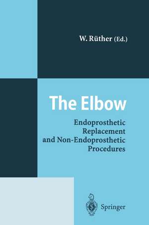 The Elbow: Endoprosthetic Replacement and Non-Endoprosthetic Procedures de Wolfgang Rüther