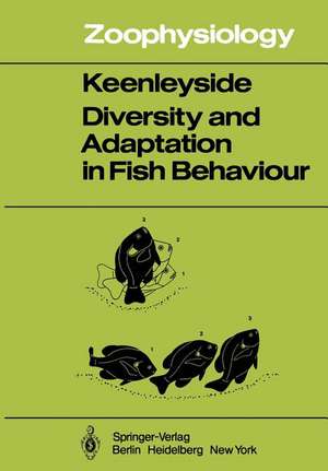 Diversity and Adaptation in Fish Behaviour de Miles H. A. Keenleyside