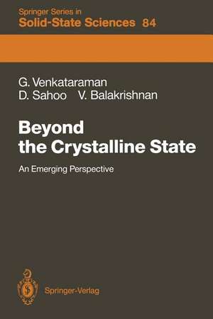 Beyond the Crystalline State: An Emerging Perspective de Ganesan Venkataraman