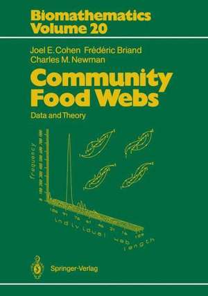 Community Food Webs: Data and Theory de Zbigniew J. Palka