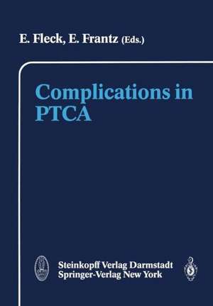 Complications in PTCA de E. Fleck