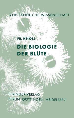 Die Biologie der Blüte de Fritz Knoll