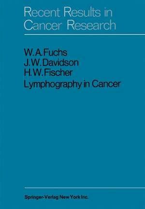 Lymphography in Cancer de G. Jantet