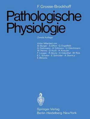 Pathologische Physiologie de Franz Grosse-Brockhoff