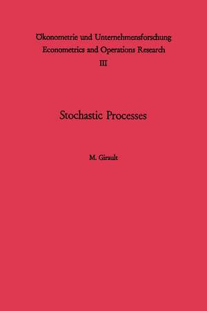 Stochastic Processes de M. Girault