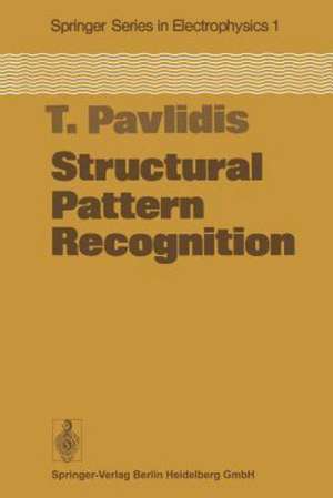 Structural Pattern Recognition de T. Pavlidis