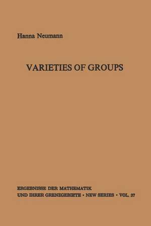 Varieties of Groups de Hanna Neumann