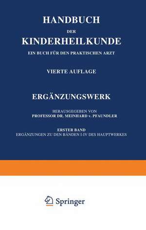 Ergänzungswerk de Meinhard Pfaundler