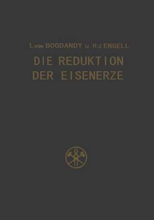 Die Reduktion der Eisenerze: Wissenschaftliche Grundlagen und technische Durchführung de Ludwig von Bogdandy