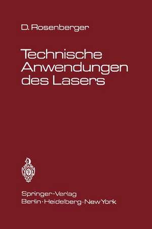 Technische Anwendungen des Lasers de E. Klement