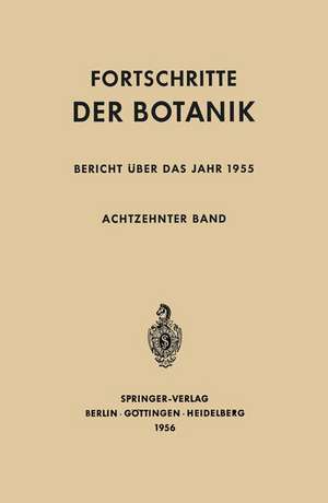 Bericht über das Jahr 1955 de Erwin Bünning