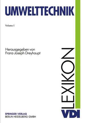 VDI-Lexikon Umwelttechnik de Franz-Josef Dreyhaupt