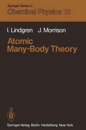 Atomic Many-Body Theory de I. Lindgren