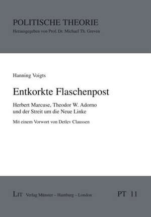 Entkorkte Flaschenpost de Hanning Voigts