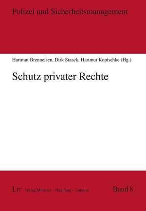 Schutz privater Rechte de Hartmut Brenneisen