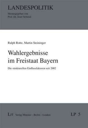 Wahlergebnisse im Freistaat Bayern de Ralph Rotte