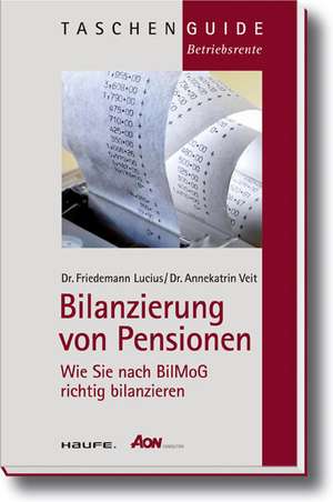 Bilanzierung von Pensionen de Annekatrin Veit