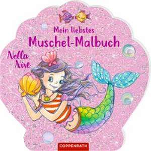 Nella Nixe - Mein liebstes Muschel-Malbuch de Monika Finsterbusch