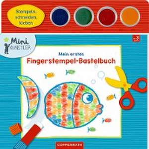 Mein erstes Fingerstempel-Bastelbuch de Hartmut Bieber