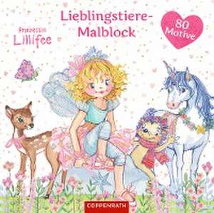 Lieblingstiere-Malblock (Prinzessin Lillifee) de Monika Finsterbusch