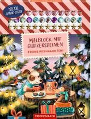 Malblock mit Glitzersteinen de Miriam Fritz