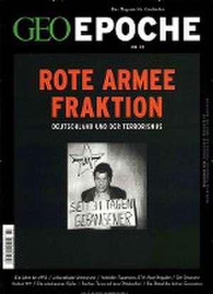 GEO Epoche Rote Armee Fraktion de Michael Schaper