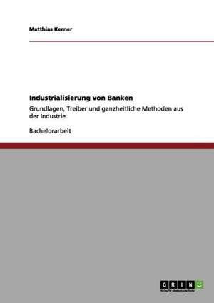 Industrialisierung von Banken de Matthias Kerner