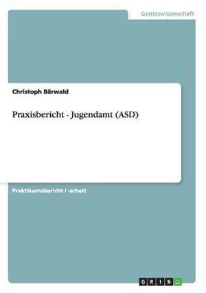 Praxisbericht - Jugendamt (ASD) de Christoph Bärwald