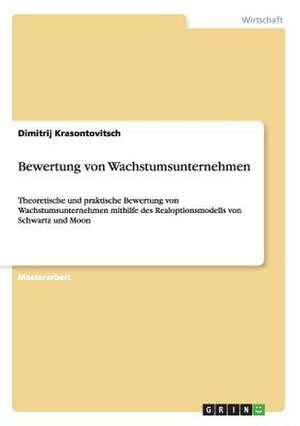 Bewertung von Wachstumsunternehmen de Dimitrij Krasontovitsch