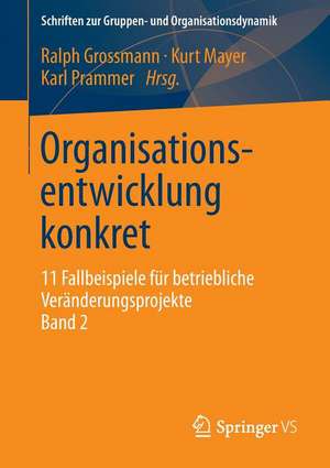 Organisationsentwicklung konkret: 11 Fallbeispiele für betriebliche Veränderungsprojekte Band 2 de Ralph Grossmann