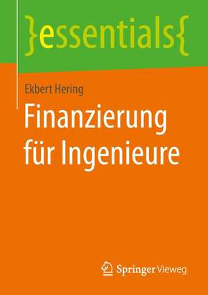 Finanzierung für Ingenieure de Ekbert Hering