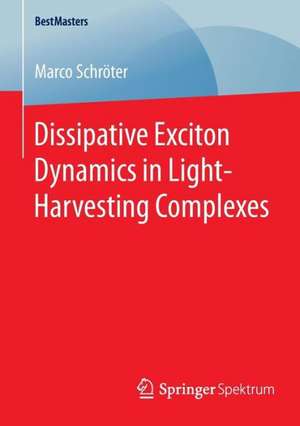 Dissipative Exciton Dynamics in Light-Harvesting Complexes de Marco Schröter