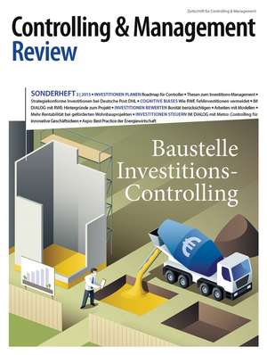 Controlling & Management Review Sonderheft 2-2015: Baustelle Investitions-Controlling de Utz Schäffer